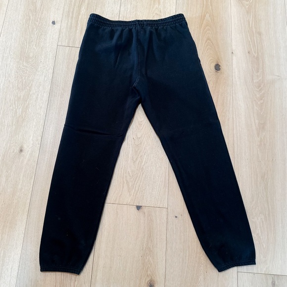FRUIT OF THE LOOM Black Jogger Sweatpants - Picture 5 of 5